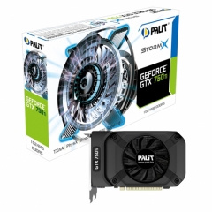 2048 MB  GEFORCE GTX750TI 128 bit  DDR5  Palit STORMX OC  PCI EXPRESS  Box DirectX 11