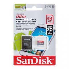 SanDisk Ultra 64GB microSDHC